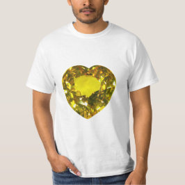 Camiseta Corazón amarillo