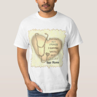 Camiseta Corazón Amarillo RN Enfermera Registrada
