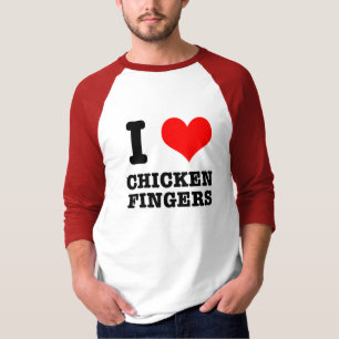 CAMISETA CORAZÓN (AMOR) DEDOS DE CHICKEN