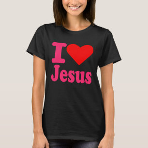 Camiseta Corazón Amor Jesucristo Cita Cristiana Hombres Muj