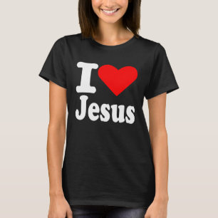 Camiseta Corazón Amor Jesucristo Cita Cristiana Hombres Muj