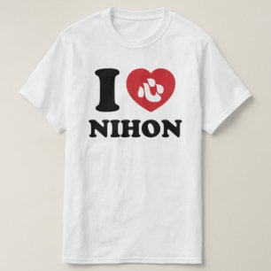 CAMISETA CORAZÓN [AMOR] NIHON