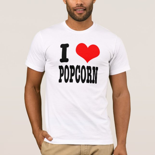 CAMISETA CORAZÓN (AMOR) POPCORN (Anverso)