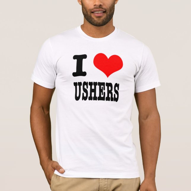 CAMISETA CORAZÓN (AMOR) USHERS (Anverso)