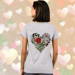 Camiseta Corazón amoroso