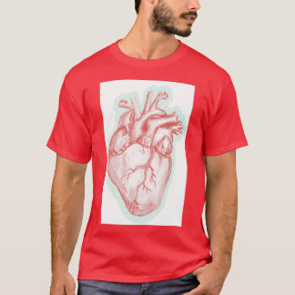 Camiseta corazón anatómico 1