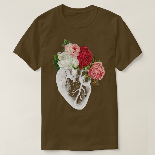 Camiseta Corazón anatómico 5 (Diseño del anverso)