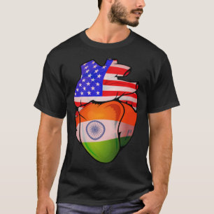 Camiseta Corazón anatómico dividido por hindúes