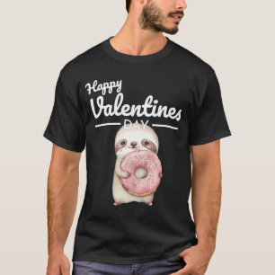 Camiseta Corazón animal lindo Panda Feliz Día de San Valent