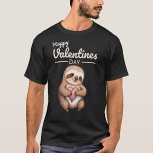 Camiseta Corazón animal lindo Panda Feliz Día de San Valent