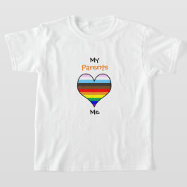 Camiseta Corazón arcoiris