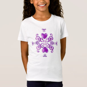 Camiseta Corazón arcoiris y Lily