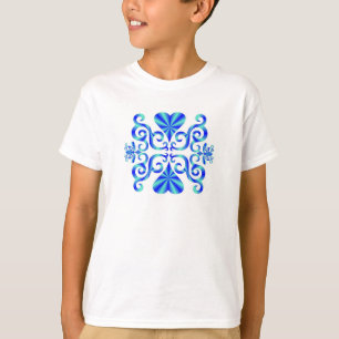 Camiseta Corazón arcoiris y Lily