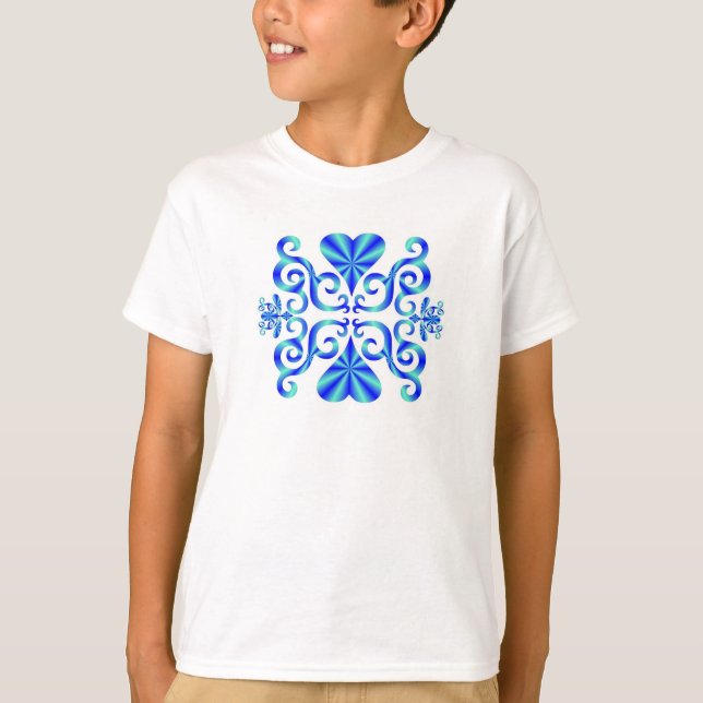 Camiseta Corazón arcoiris y Lily (Anverso)