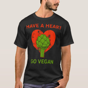 Camiseta Corazón Artichoke Pun Vegan Vegetariano Vegetable 