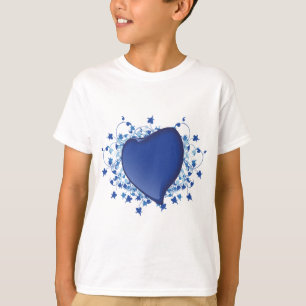 Camiseta Corazón azul