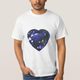 Camiseta Corazón azul