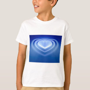 Camiseta Corazón azul