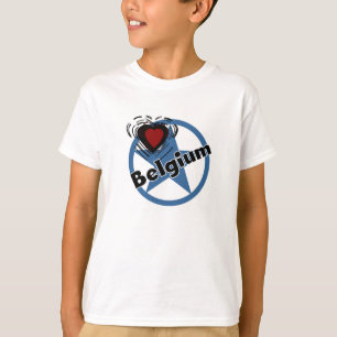 Camiseta Corazón Bélgica