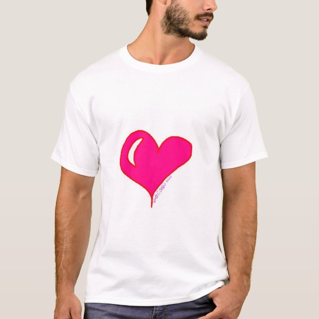 Camiseta Corazón Brillante (Anverso)