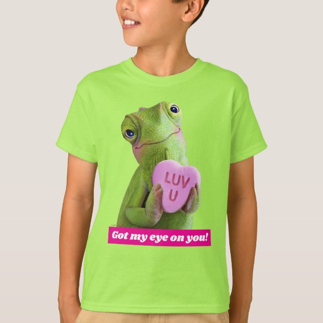 Camiseta Corazón Camaleón (Te Amo) (Anverso)