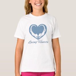 Camiseta corazón cariñoso