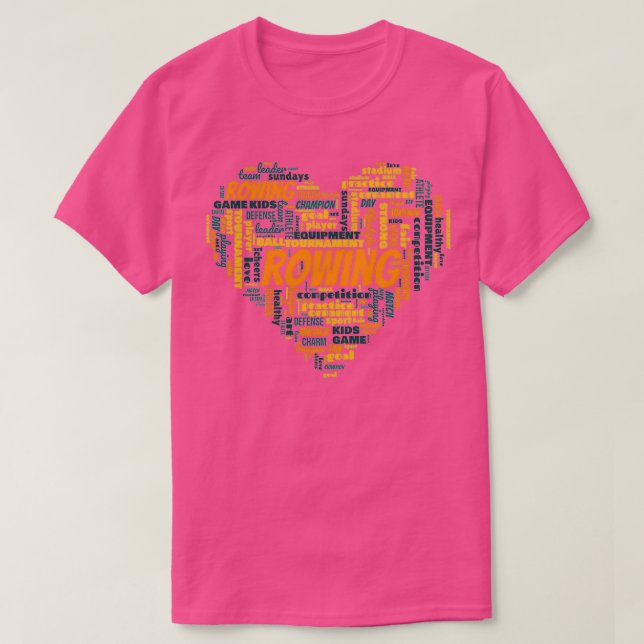 Camiseta Corazón chica ardiente (Diseño del anverso)