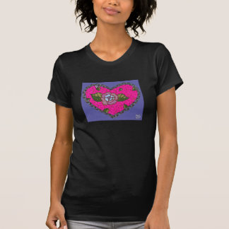 Camiseta Corazón color de rosa