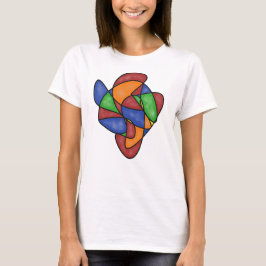 Camiseta Corazón colorido
