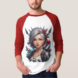 Camiseta Corazón con Thorns