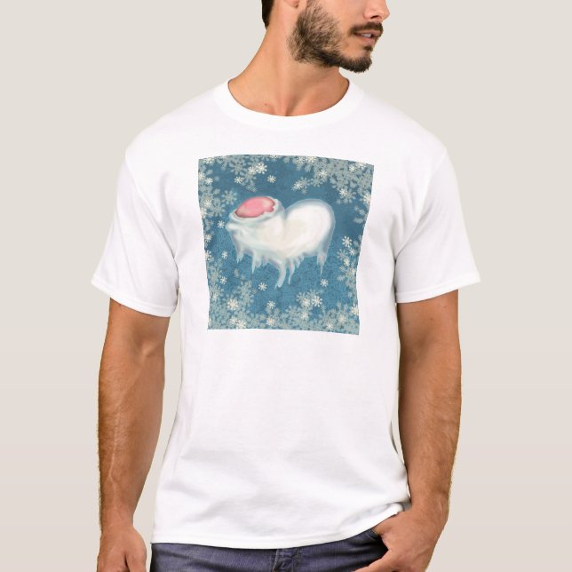 Camiseta Corazón congelado (Anverso)