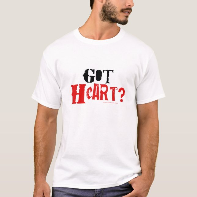 Camiseta ¿Corazón conseguido? (Anverso)