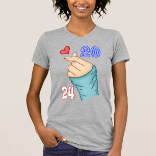 Camiseta Corazón coreano 2024