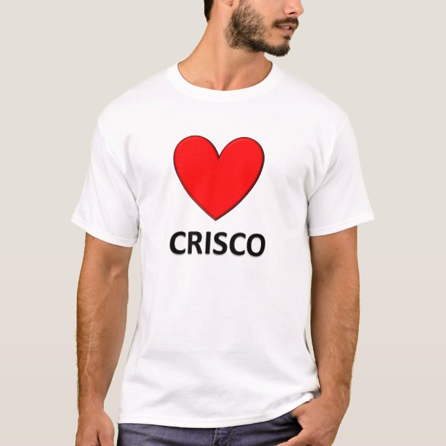 Camiseta "Corazón" Crisco (Anverso)