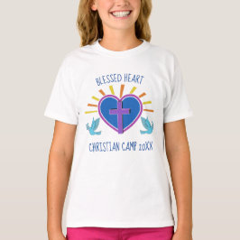 Camiseta Corazón cruzado de Personalizado en el campamento 