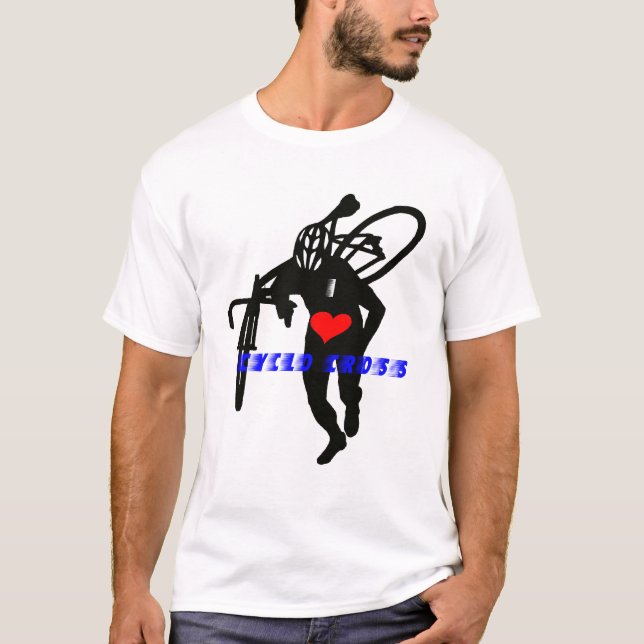 Camiseta Corazón cruzado del hombre (Anverso)
