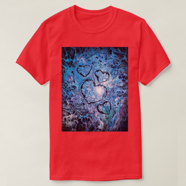 Camiseta Corazón de agua 1 (Diseño del anverso)