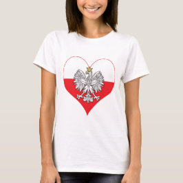 Camiseta Corazón de águila polaca