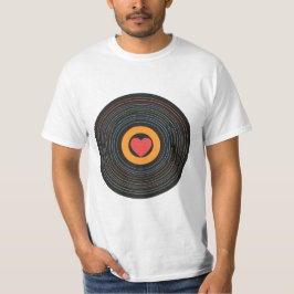 Camiseta Corazón de Amante de la Música