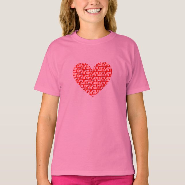 Camiseta Corazón de amor (Anverso)