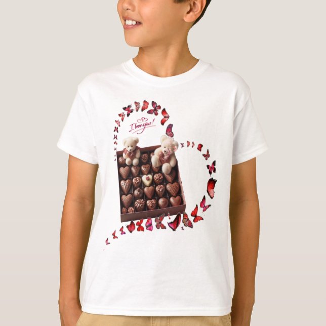 Camiseta Corazón de amor (Anverso)