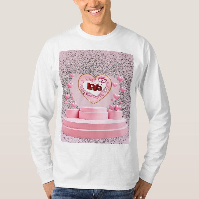 Camiseta Corazón de amor (Anverso)