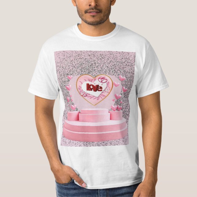 Camiseta Corazón de amor (Anverso)