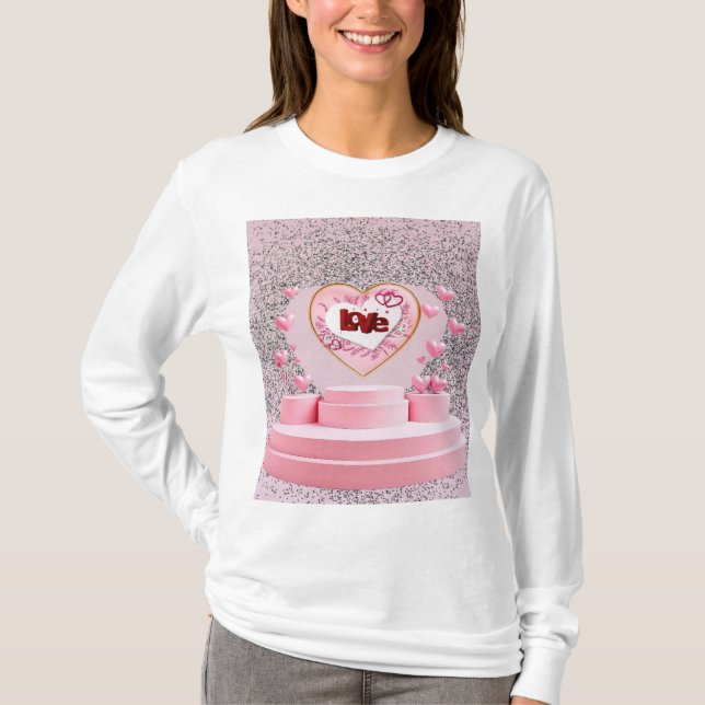 Camiseta Corazón de amor (Anverso)