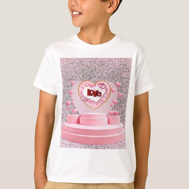 Camiseta Corazón de amor (Anverso)