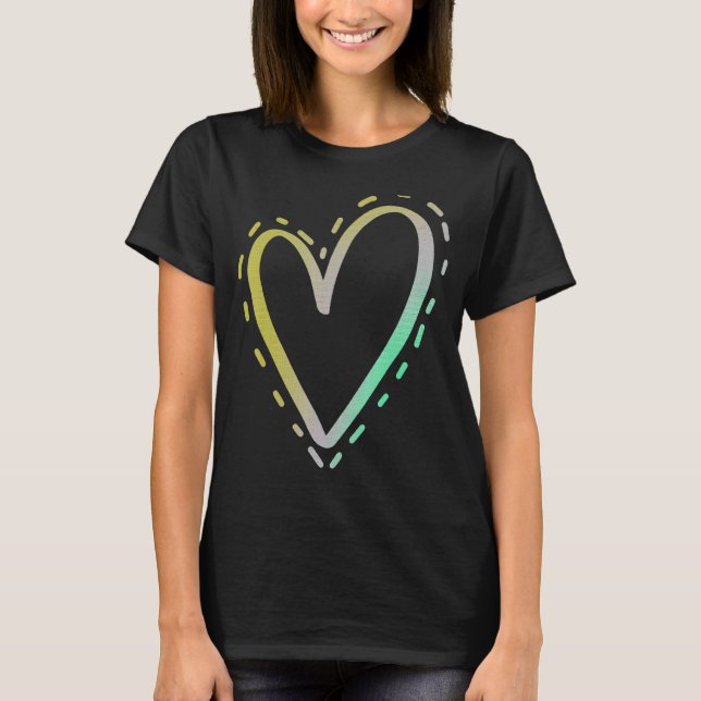 Camiseta Corazón de amor 22 (Anverso)