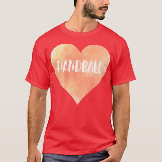 Camiseta Corazón de amor de balonmano