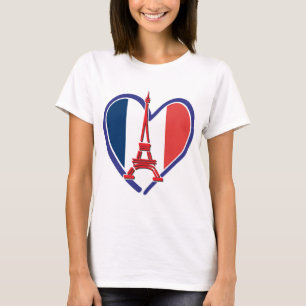 Camiseta Corazón de amor de París
