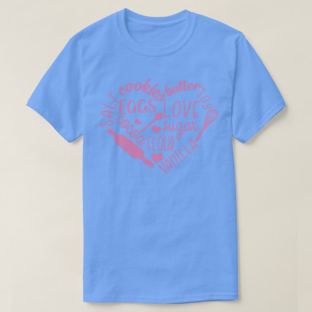 Camiseta Corazón de amor lindo (Diseño del anverso)