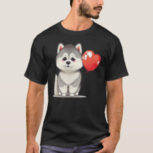 Camiseta Corazón de amor para el día de San Valentín en Mal